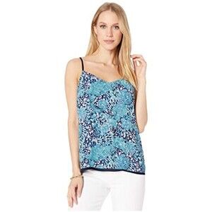 NWOT Lilly Pulitzer Dusk‎ Reversible Top XXS XS Adjustable Strap Preppy Coastal